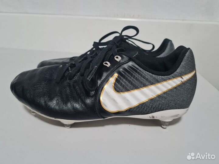 Футбольные бутсы nike Tiempo кожа