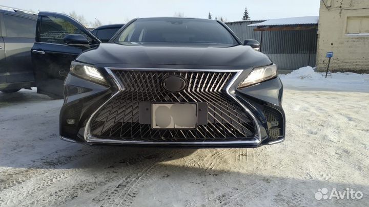 Camry 70 Передний бампер в стиле Lexus S7QG2