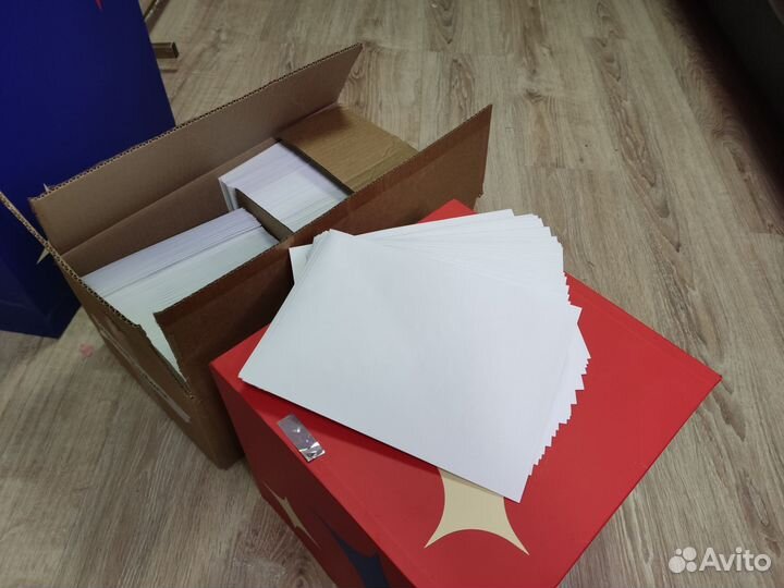 Конверт С5 белый новый 10 шт