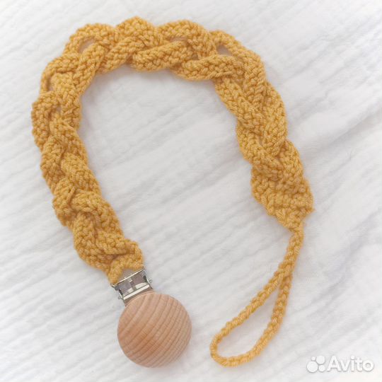 Держатель для пустышки ручная работа