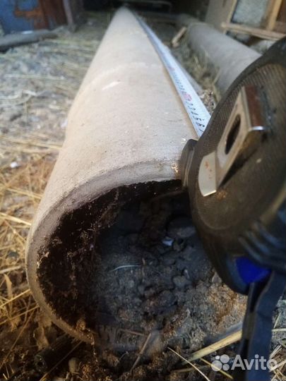 Трубы бу асбестовые 150 мм 2 шт и 100 мм 1 шт