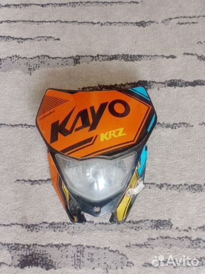 Облицовка передней фары от индурика