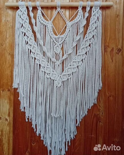 Настенное панно макраме