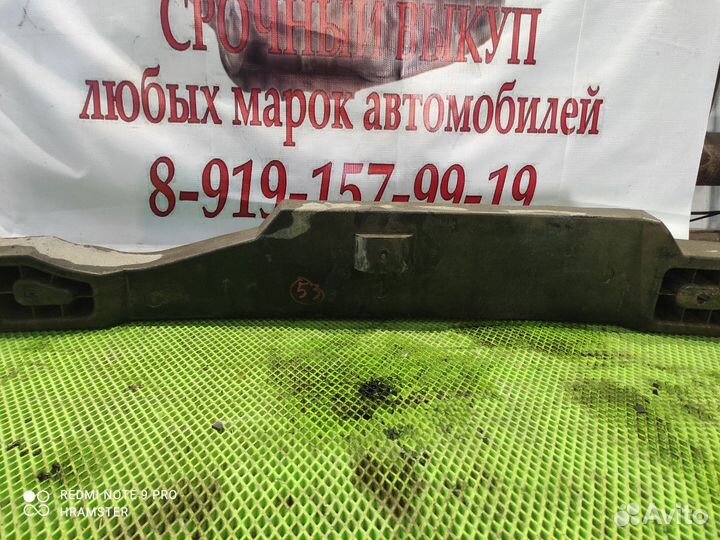 Усилитель заднего бампера Калина