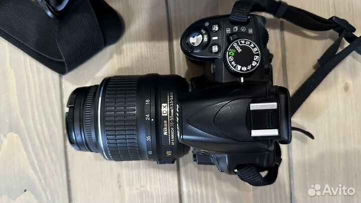 Зеркальный фотоаппарат nikon d3100 kit 18-55 vr