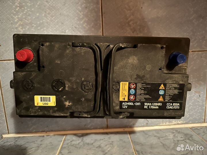 Аккумулятор гелевый 12v 90A