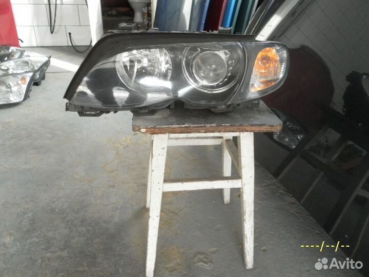 Фара левая BMW e46 рестайлинг. Ксенон