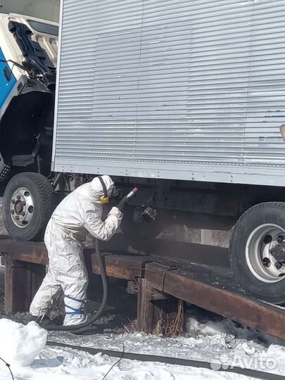 Мобильный пескоструй