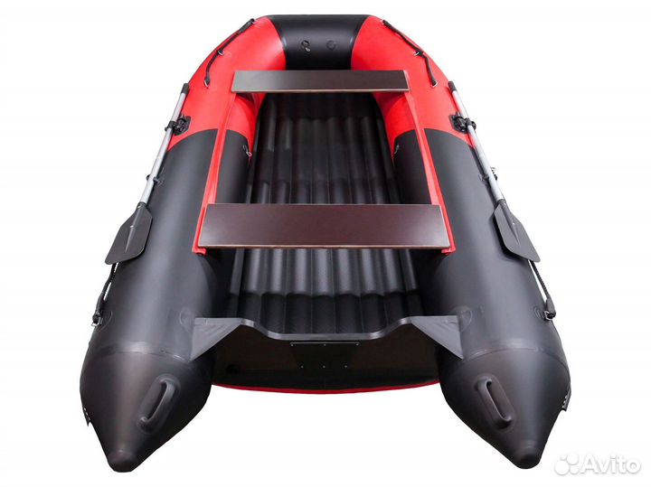 Надувная лодка gladiator B330 красно-черный