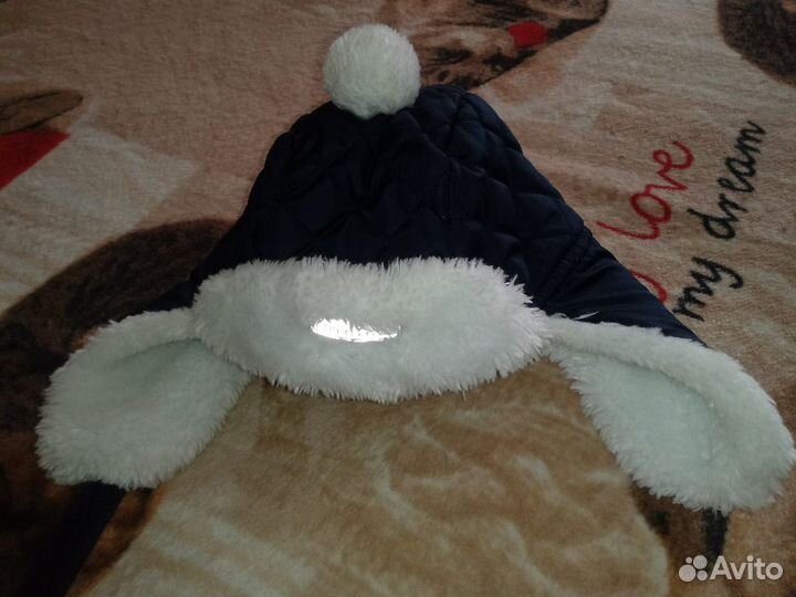 Шапка для мальчика. Размер от 44 до 48см