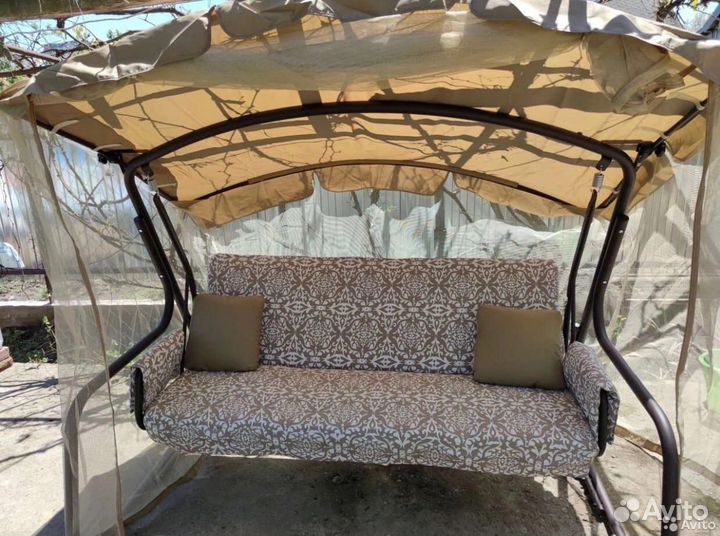 Садовые качели новые с доставкой