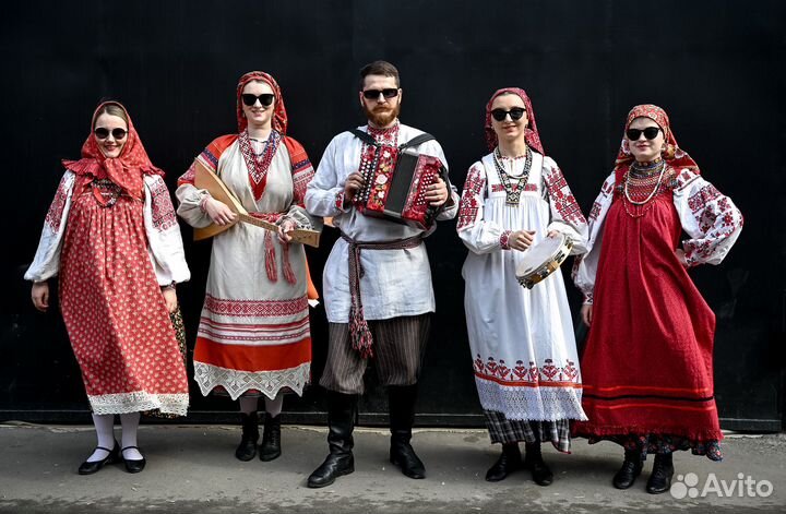 Народный ансамбль на праздник