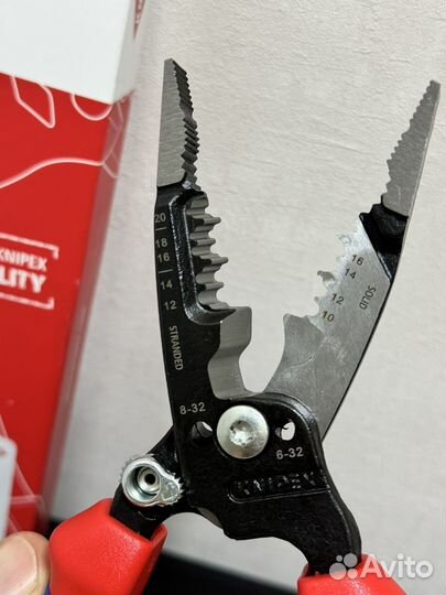 Электромонтажные клещи Knipex KN-13728 7 в 1