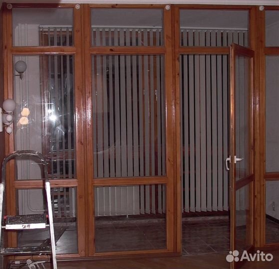 Витраж дерево бу