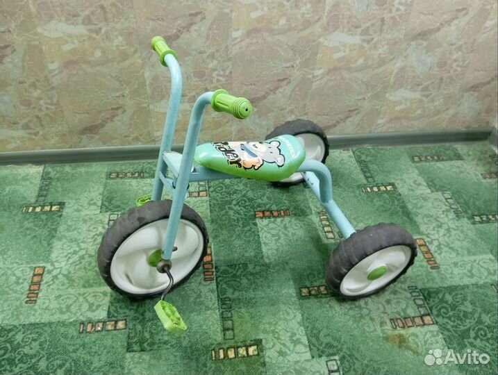 Велосипед детский трёхколёсный