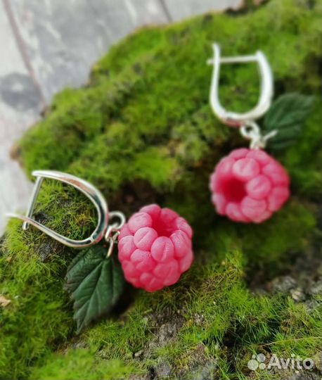 Серёжки ручной работы серьги