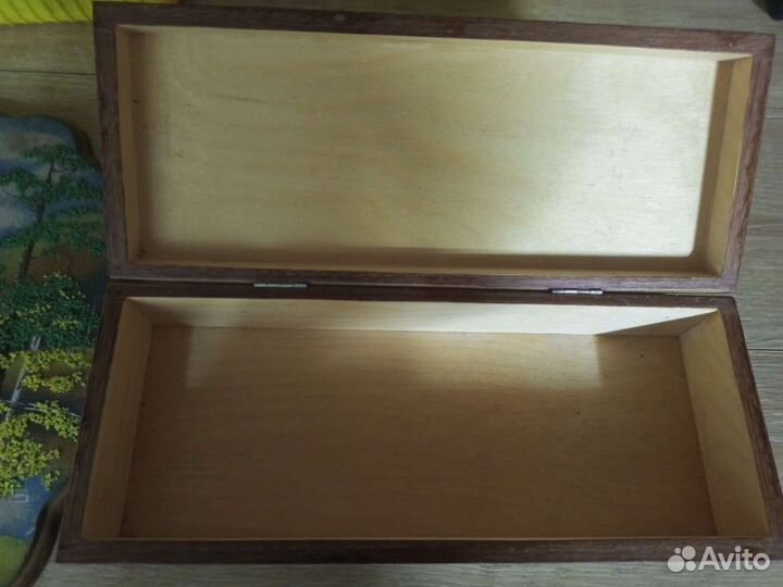 Шкатулка деревянная СССР