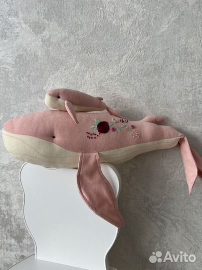 Игрушки ручной работы кит