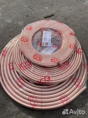 Труба медная дюймовая astm B68