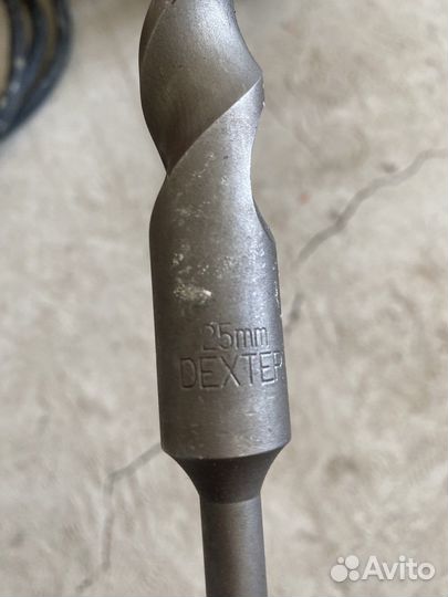 Бур по бетону SDS-plus 25х365х460 мм