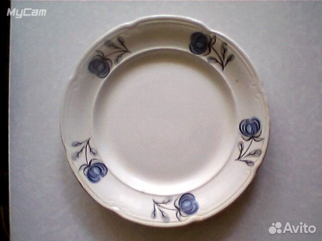 Салатницы стеклянные, тарелки десертные