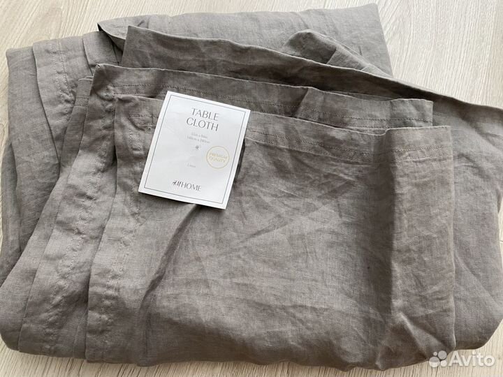 Новые льняные скатерти h&m