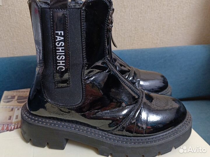 Ботинки демисезонные для девочки 36 размер