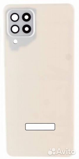 Задняя крышка для Samsung A225F (A22) Белая (со ст