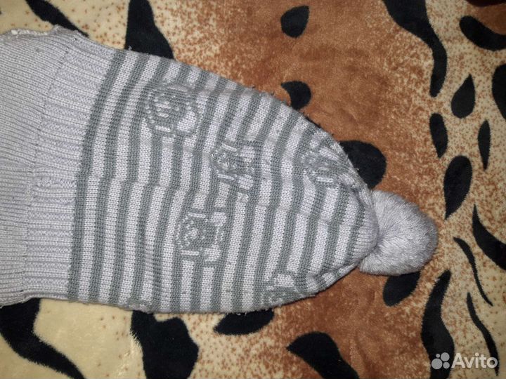 Шапка шлем зимняя 1-2 года