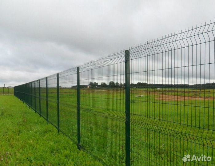 Забор 3Д грандлайн, панель сварная