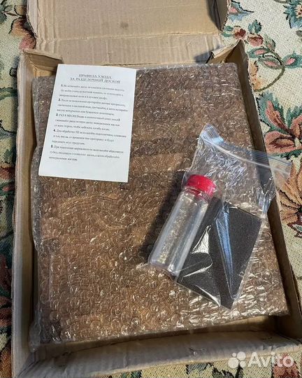 Доска разделочная торцевая из дуба