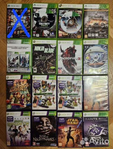 Игры на xbox 360 оригинал купить в Москве | Электроника | Авито