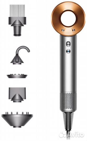 Фен Dyson Supersonic HD07 Nickel/Copper