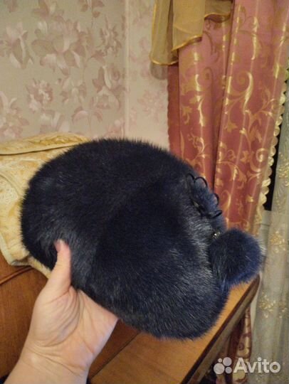 Шапка норковая женская бу