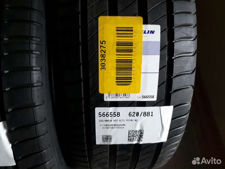 Michelin Primacy 4+ 225/40 R18 92Y