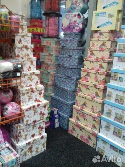 Коробочки подарочные