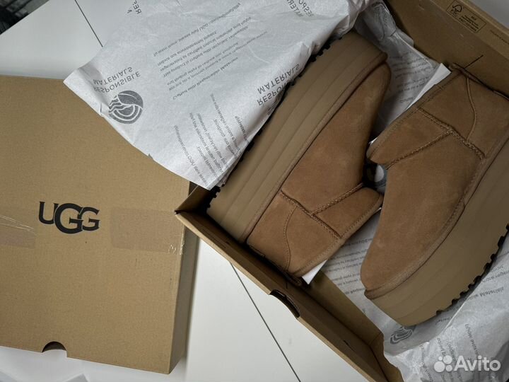 Ugg Classic Ultra Mini Platform из США, в наличии