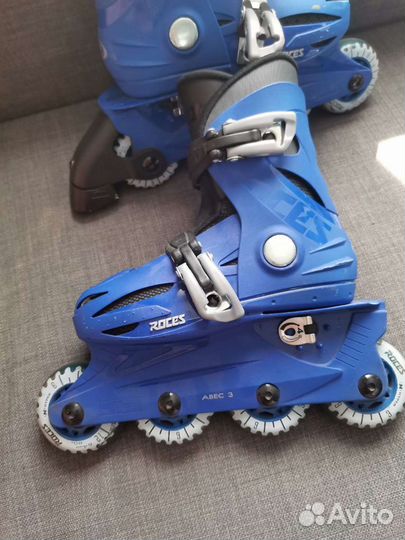 Роликовые коньки детские раздвижные