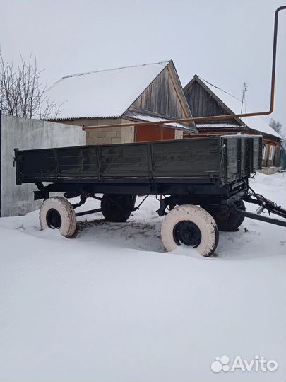 Тракторная телега с документами