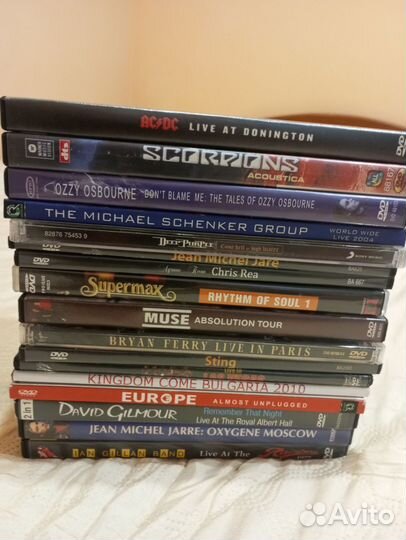 Музыкальные dvd диски