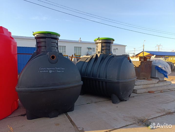 Емкость подземная Rostok G 5600 с горловиной 600 м