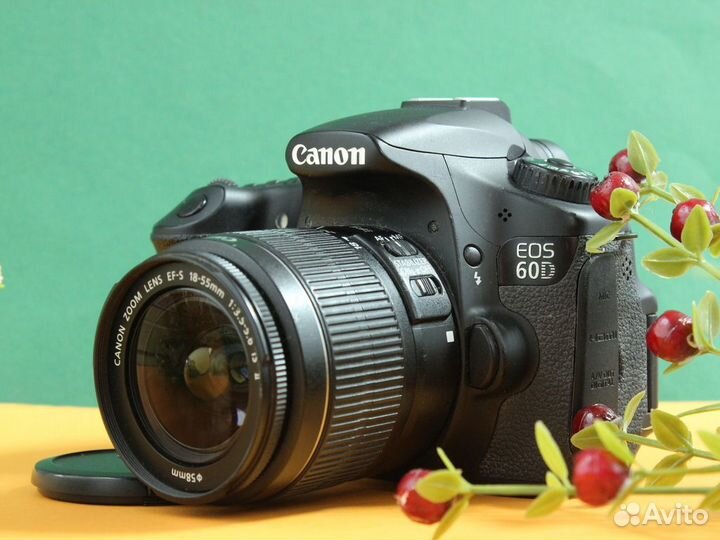 Фотоаппарат Canon 60D kit 18-55 IS II