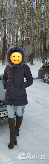 Пуховик женский 44-46 зимний