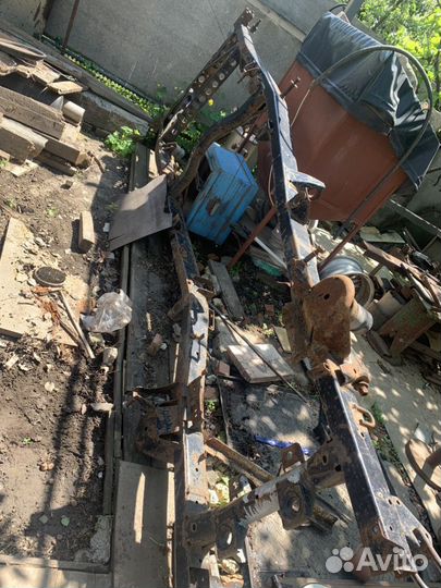 Рама, трансимиссия УАЗ хантер