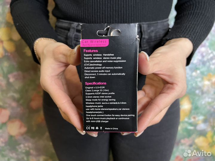 Блютуз адаптер aux