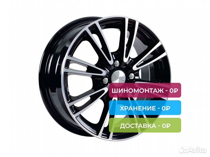 R15 4x100 6J ET50 D60,1 Скад Пантера алмаз