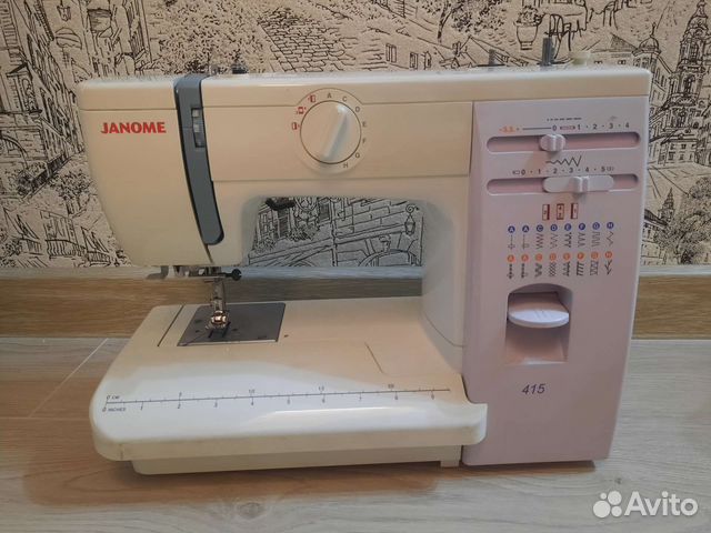 Швейная машинка Janome 415 купить в Москве | Товары для дома и дачи | Авито
