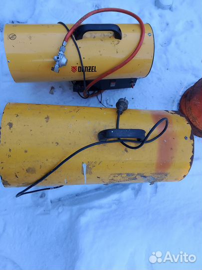 Газовый обогреватель с баллоном