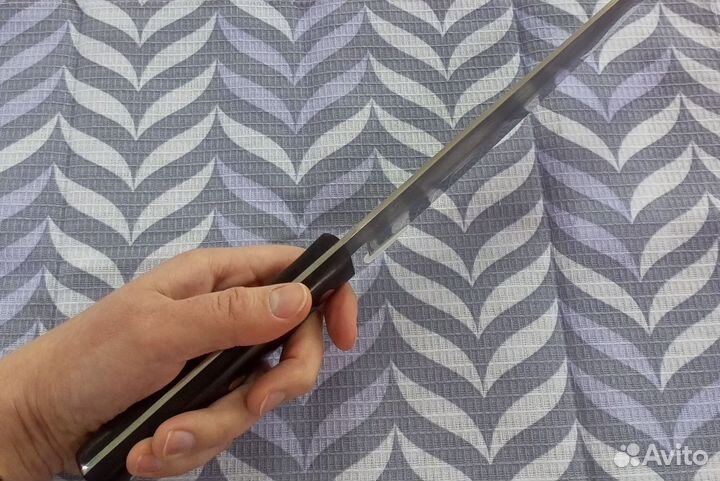 Кованый нож Сантоку