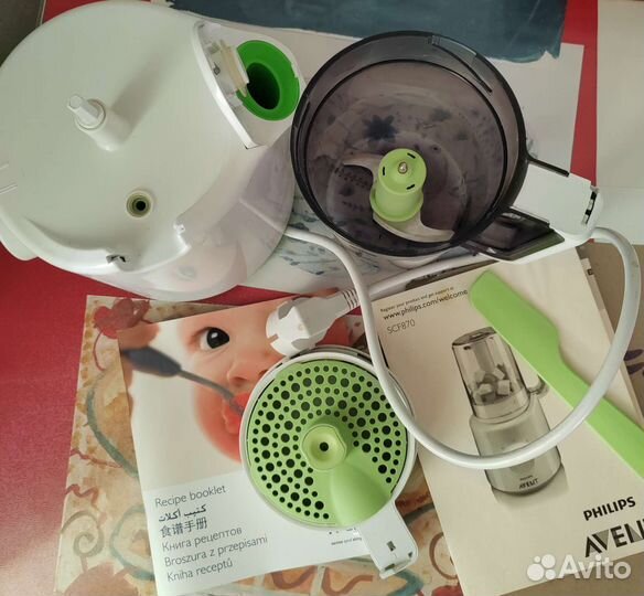 Пароварка блендер philips avent 2 в 1